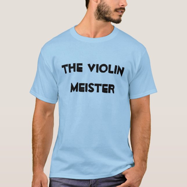 Camiseta Instrumento de cadena musical para el Meister de v (Anverso)