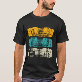 Camiseta Instrumento de cuerda de guitarra de selección de