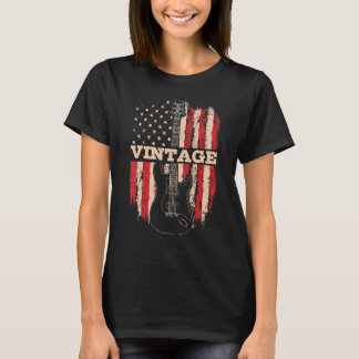 Camiseta Instrumento de cuerda patriótico del 4 de julio pa
