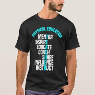 Camiseta Instrumento de Educación Física del Entrenador de