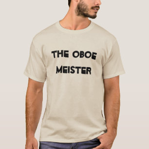 Camiseta Instrumento de latón musical Oboe Meister