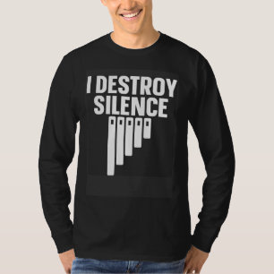 Camiseta Instrumento de Marimba I Destruye el Silencio