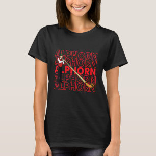 Camiseta Instrumento de música alpina suiza Alps Switz