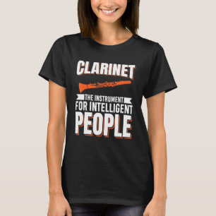 Camiseta Instrumento de música clarinete