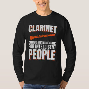 Camiseta Instrumento de música clarinete