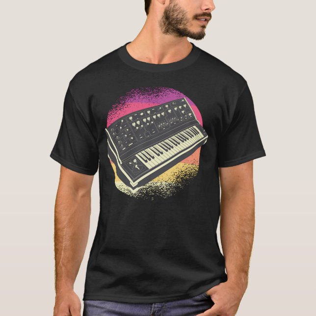 Camiseta Instrumento de música de banda de música electróni (Anverso)