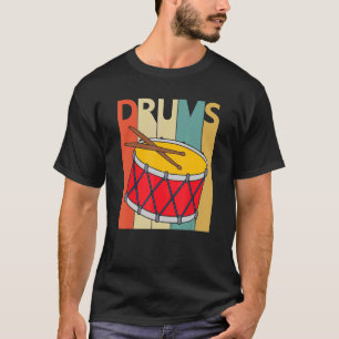 Camiseta Instrumento de música de tambores