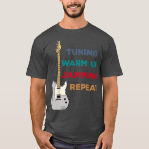 Camiseta Instrumento de música del guitarrista eléctricoGra