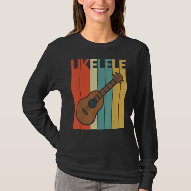 Camiseta Instrumento de música Ukelele (Anverso)