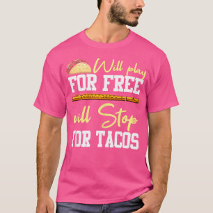 Camiseta Instrumento de Músico F de Cita Taco Flute Shirt F