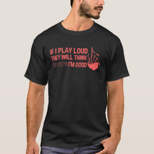Camiseta Instrumento de viento Bagpipe Bagpiper Instrumento