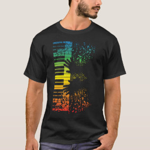 Camiseta Instrumento del músico de la música del regalo del