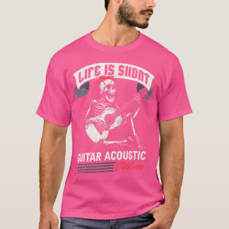 Camiseta Instrumento - Guitarra Acústica Guitarista