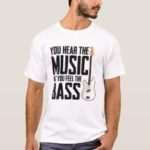 Camiseta Instrumento musical Bass Battend Musisist