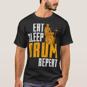 Camiseta Instrumento musical Bidones de tambor tambores mus