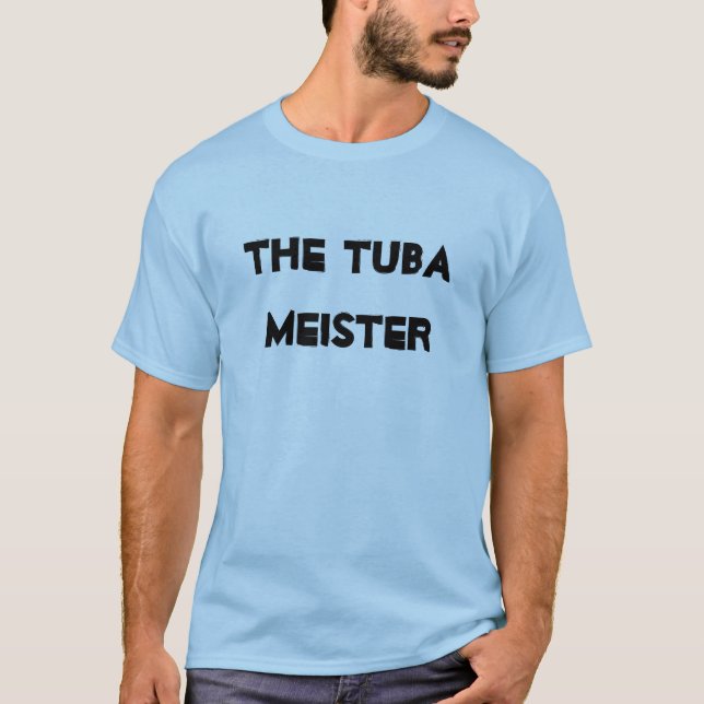 Camiseta Instrumento Musical Brass Tuba Meister (Anverso)