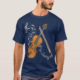 Camiseta Instrumento musical de la orquesta Violin Player