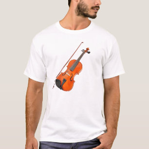 Camiseta Instrumento musical de la viola hermosa