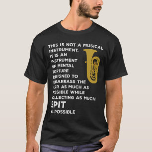 Camiseta Instrumento musical del jugador de banda de marcha