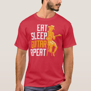 Camiseta Instrumento musical Funny Guitarista de citas de g
