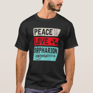 Camiseta Instrumento Musical Orpharion Pulsado Cuerdas Guit