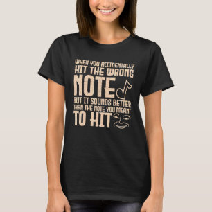 Camiseta Instrumento musical Pianista Clásico