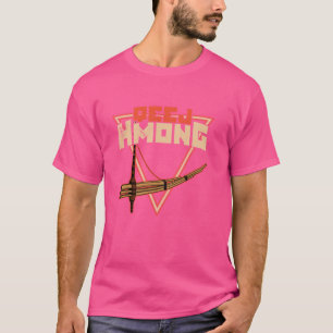 Camiseta Instrumento musical qeej tubo grupo étnico Hmong l