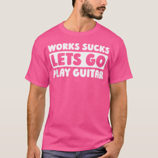 Camiseta Instrumento retro - Guit acústico guitarista vinta