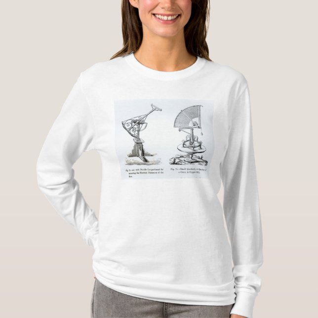 Camiseta Instrumentos astronómicos (Anverso)