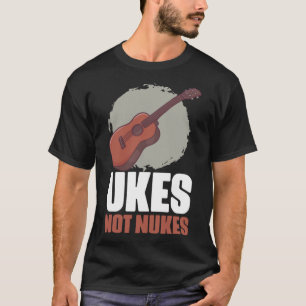 Camiseta Instrumentos de música retro Ukulele Guitars para 