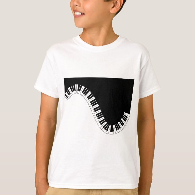 Camiseta Instrumentos de teclado Aziza (Anverso)