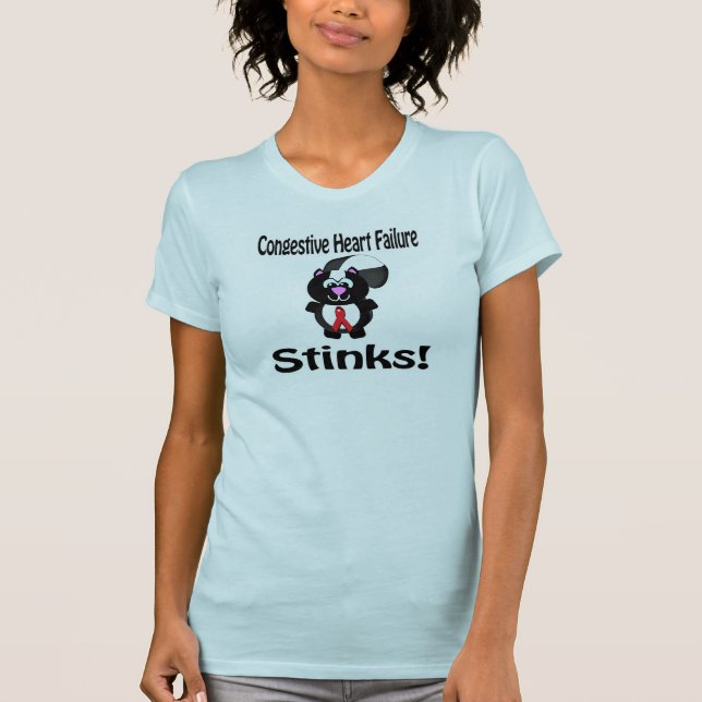 Camiseta Insuficiencia Cardíaca Congestiva Apesta Concienci (Anverso)