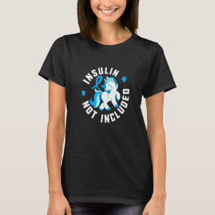 Camiseta Insulina No Incluida Diabetes Sensibilización T1