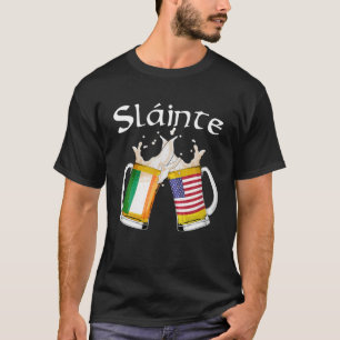 Camiseta Insulto gaélico irlandés de cerveza de bandera nor