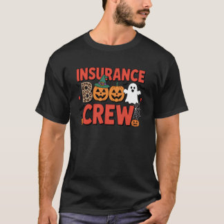 Camiseta Insurance Boo Crew Halloween Theme For Spooky Offi