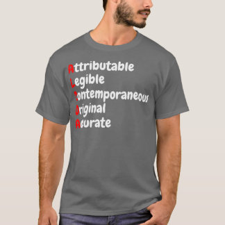 Camiseta Integridad de datos divertidos de ALCOHA