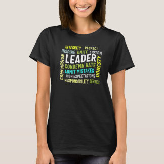 Camiseta Integridad del líder de liderazgo Une Insp de Cott