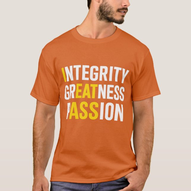Camiseta Integridad Gran Pasión (Anverso)