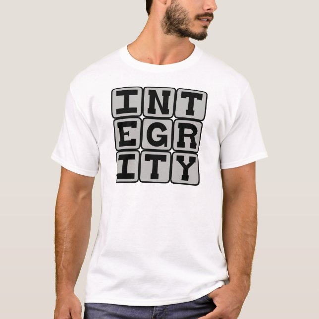 Camiseta Integridad, Motivacional (Anverso)