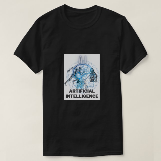 Camiseta Inteligencia artificial 40 (Diseño del anverso)