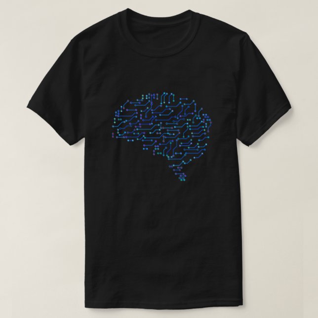 Camiseta Inteligencia artificial AI 2 (Diseño del anverso)