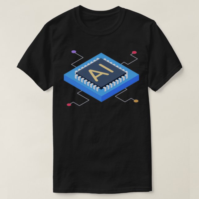 Camiseta Inteligencia artificial AI Classic TShirt (Diseño del anverso)