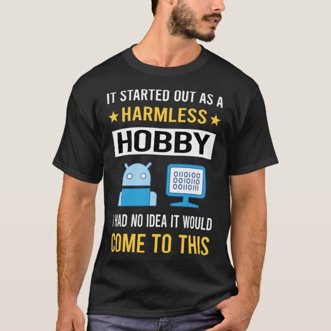 Camiseta Inteligencia Artificial de Hobby Sin Peligro (Anverso)