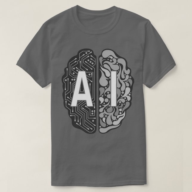 Camiseta Inteligencia artificial de IA  (Diseño del anverso)