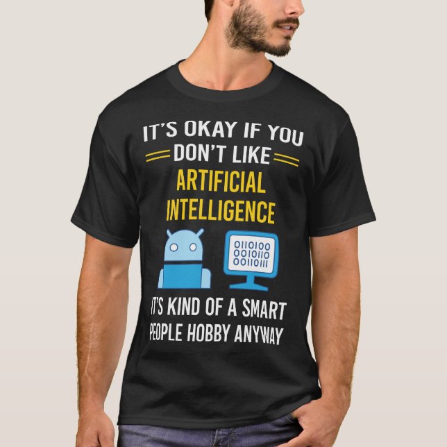 Camiseta Inteligencia Artificial Inteligente AI (Anverso)