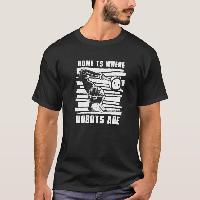 Camiseta Inteligencia artificial robótica - Ai Robots Premi (Anverso)