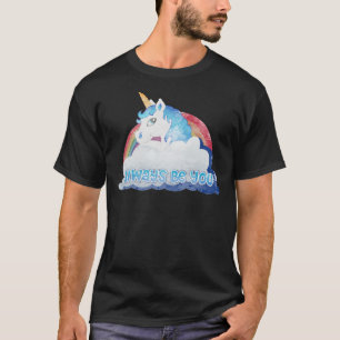 Camiseta Inteligencia Central - Unicornio (Faded tal y como