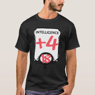 Camiseta Inteligencia de mazmorras y dragones