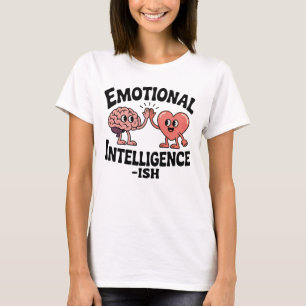 Camiseta Inteligencia emocional-ish Cerebro-Corazón diver