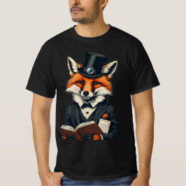 Camiseta Inteligente como Fox: Gráfico Intelectual Fox